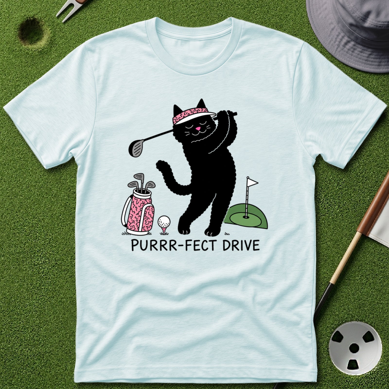 Purrr-fect Drive T-Shirt
