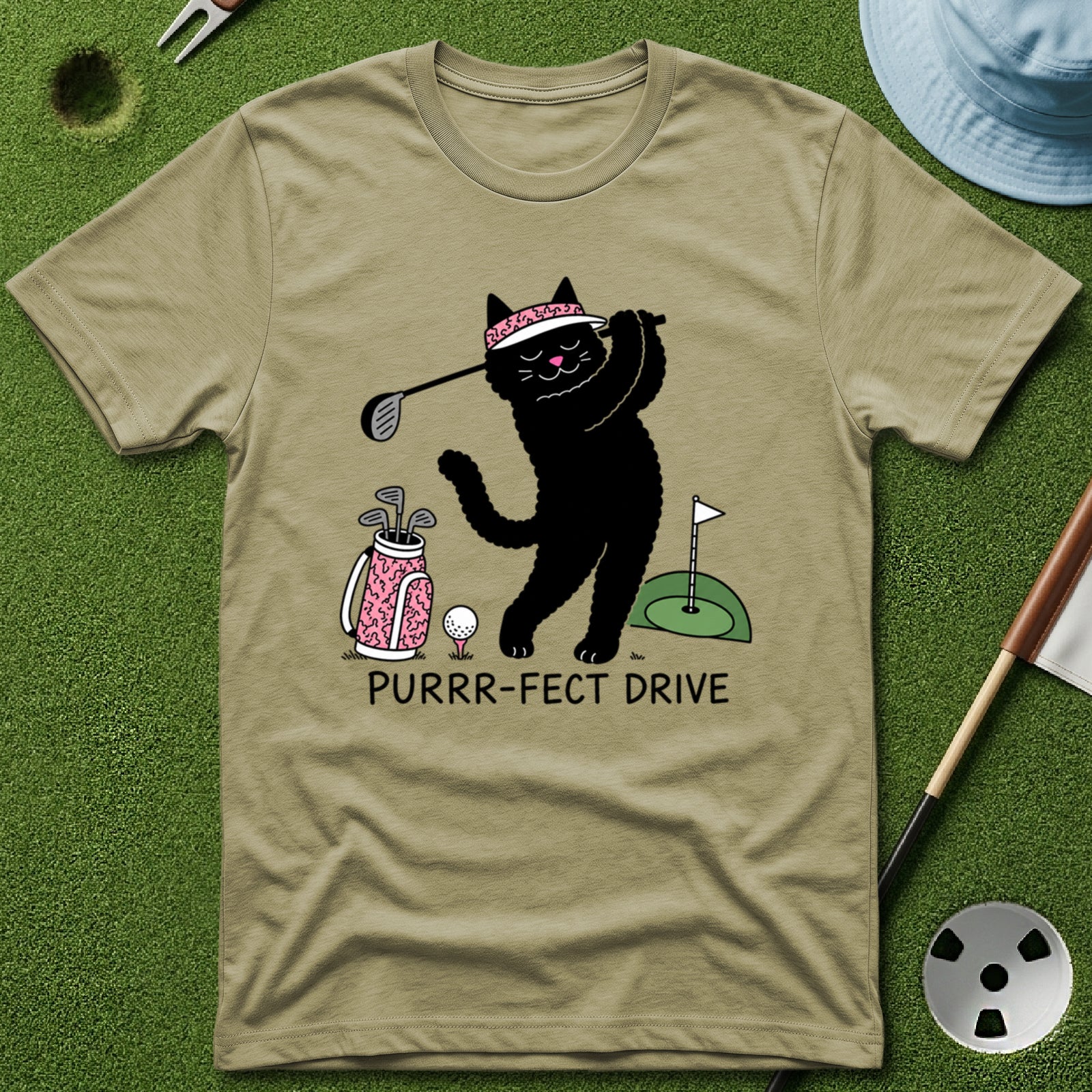 Purrr-fect Drive T-Shirt