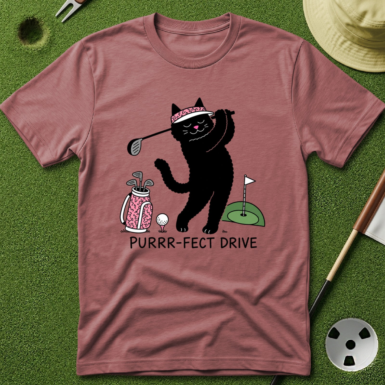 Purrr-fect Drive T-Shirt