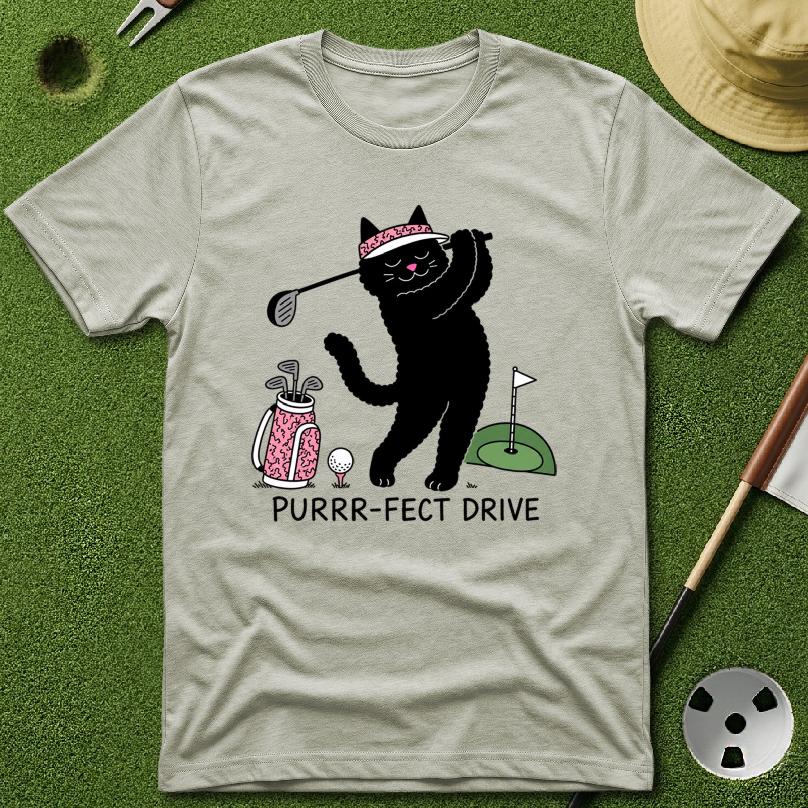 Purrr-fect Drive T-Shirt