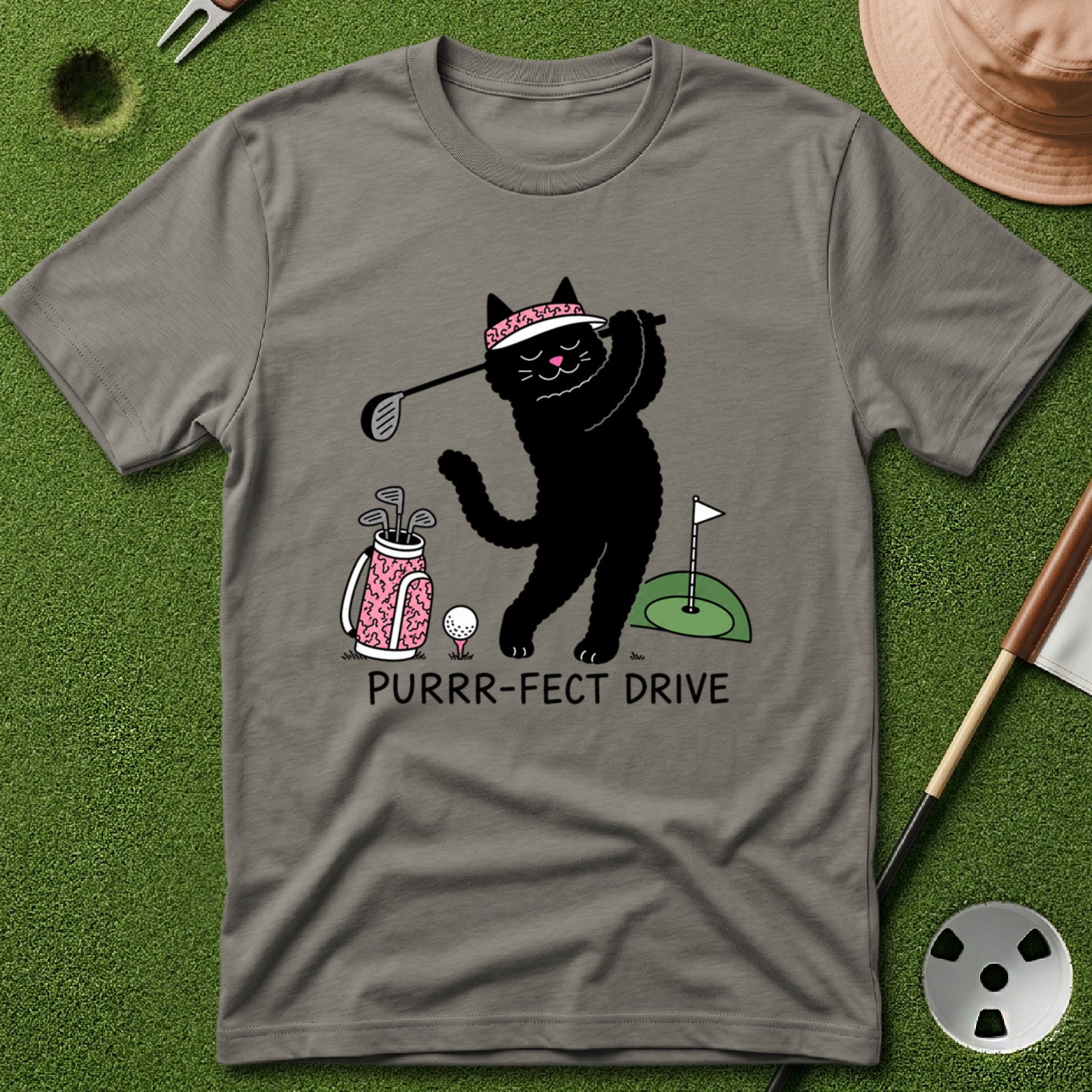 Purrr-fect Drive T-Shirt