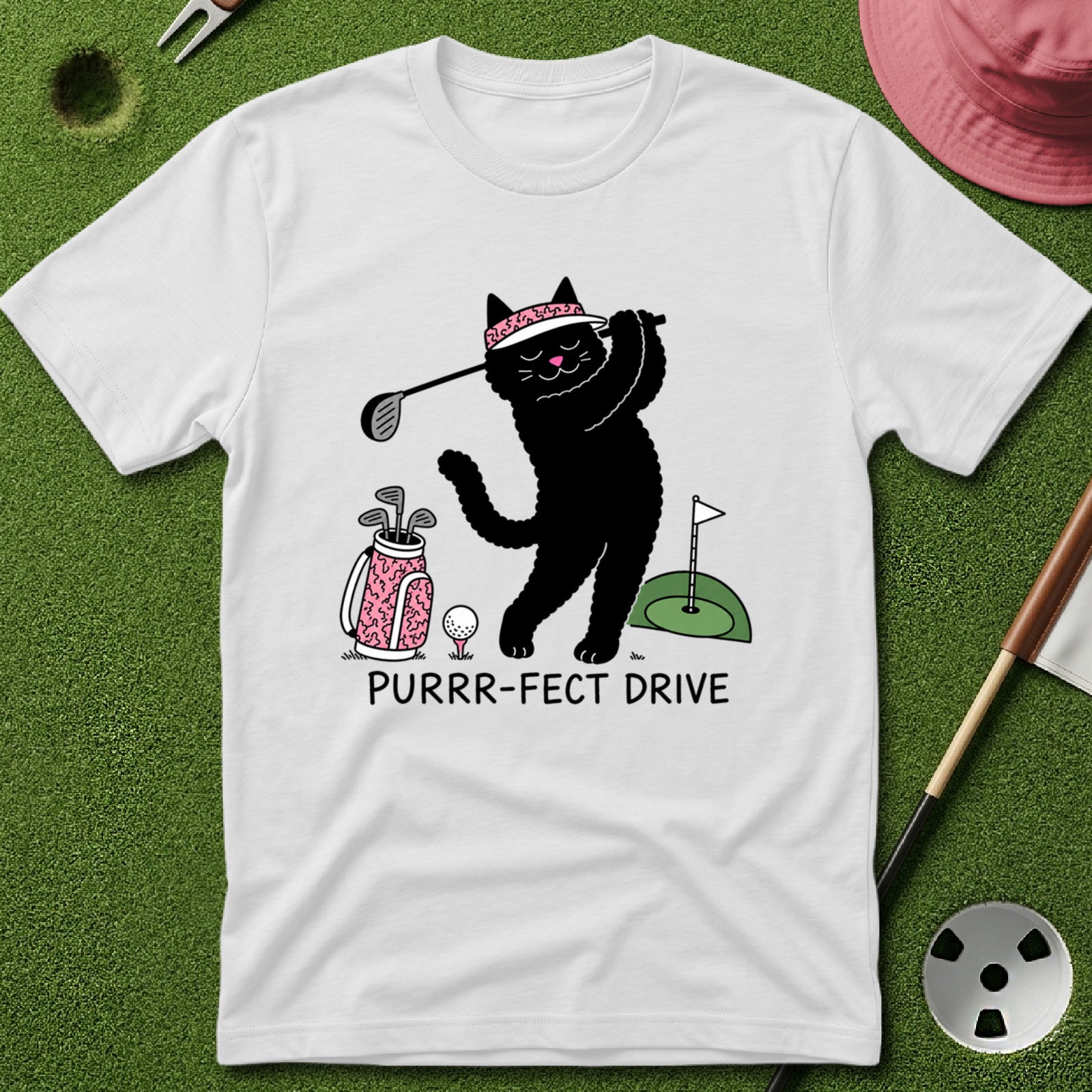 Purrr-fect Drive T-Shirt