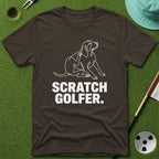 Scratch Golfer. T-Shirt