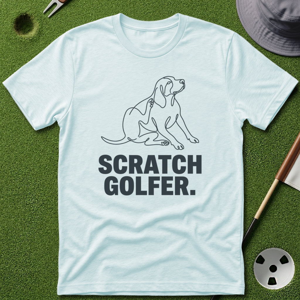 Scratch Golfer. T-Shirt