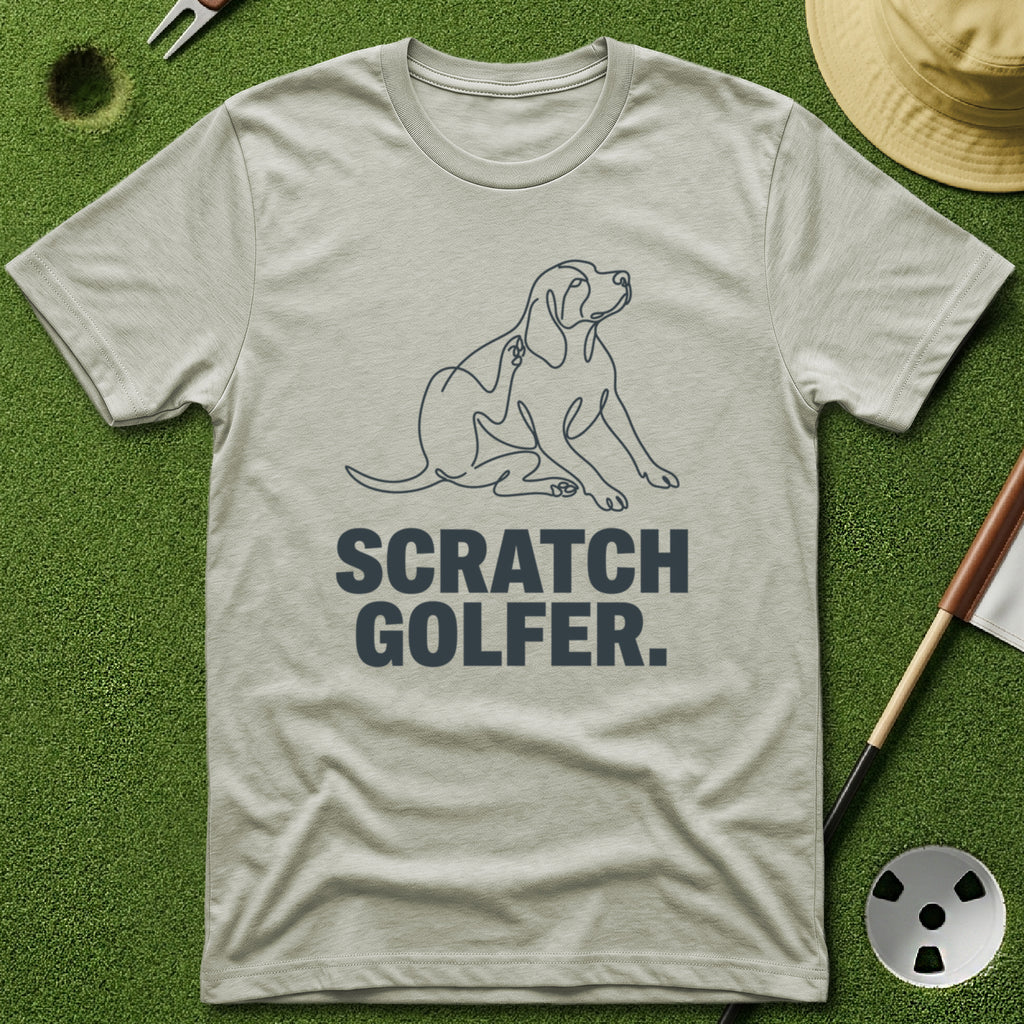 Scratch Golfer. T-Shirt