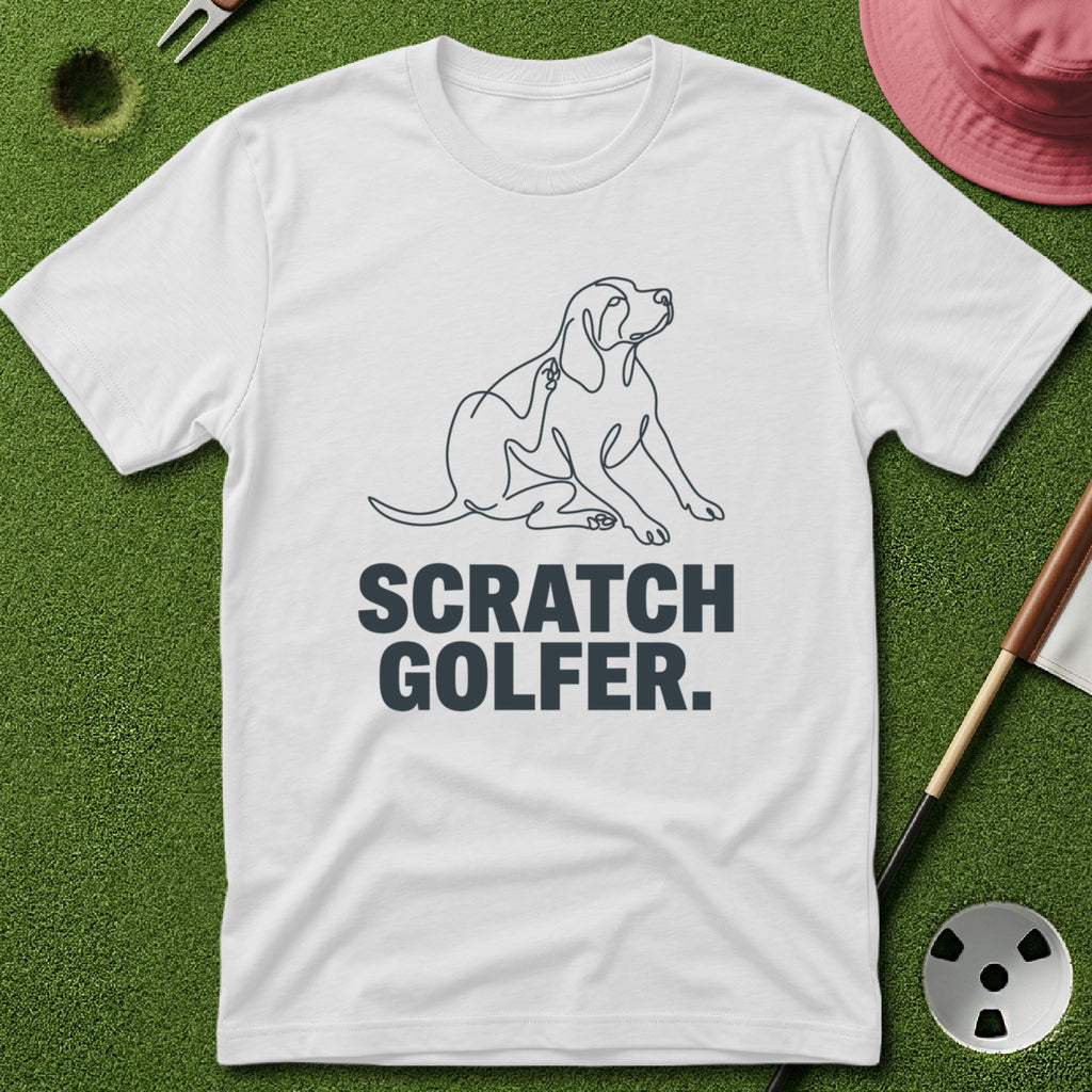 Scratch Golfer. T-Shirt