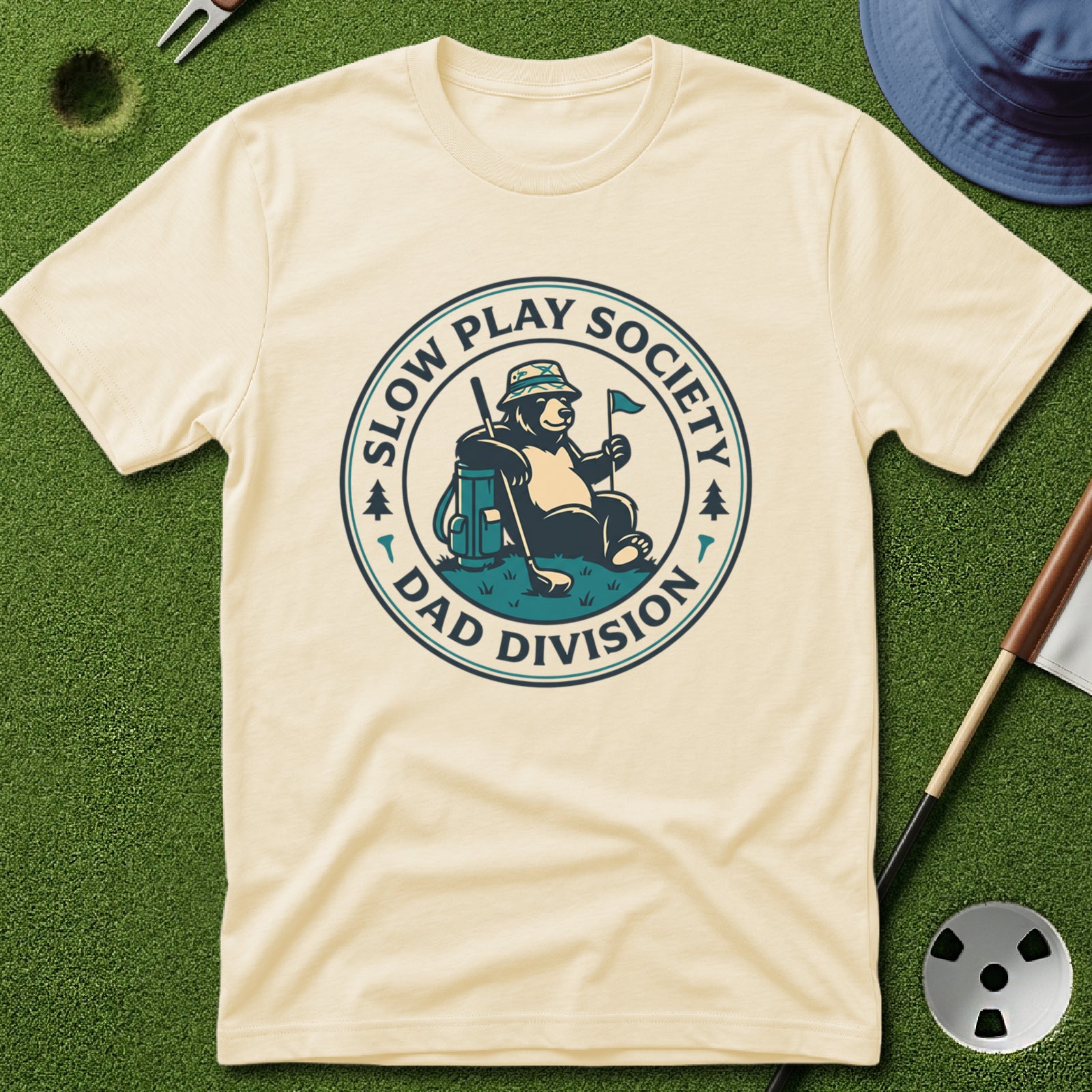 Slow Play Society - Dad Division T-Shirt