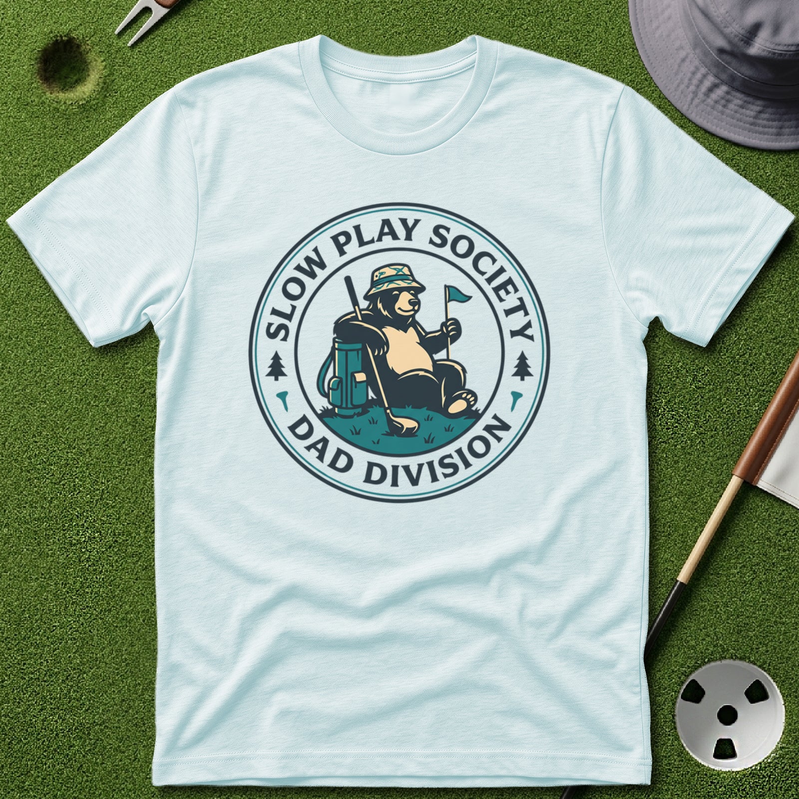 Slow Play Society - Dad Division T-Shirt