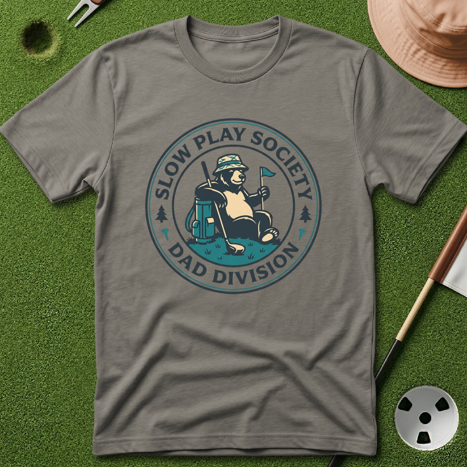 Slow Play Society - Dad Division T-Shirt