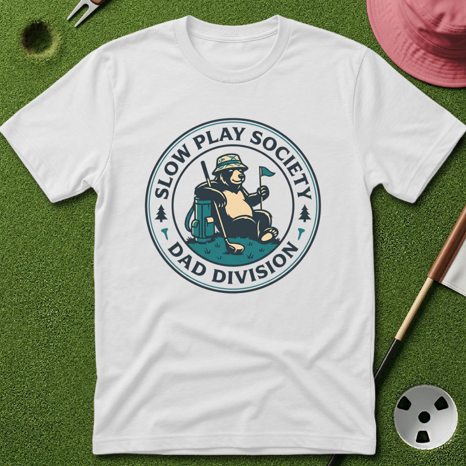 Slow Play Society - Dad Division T-Shirt
