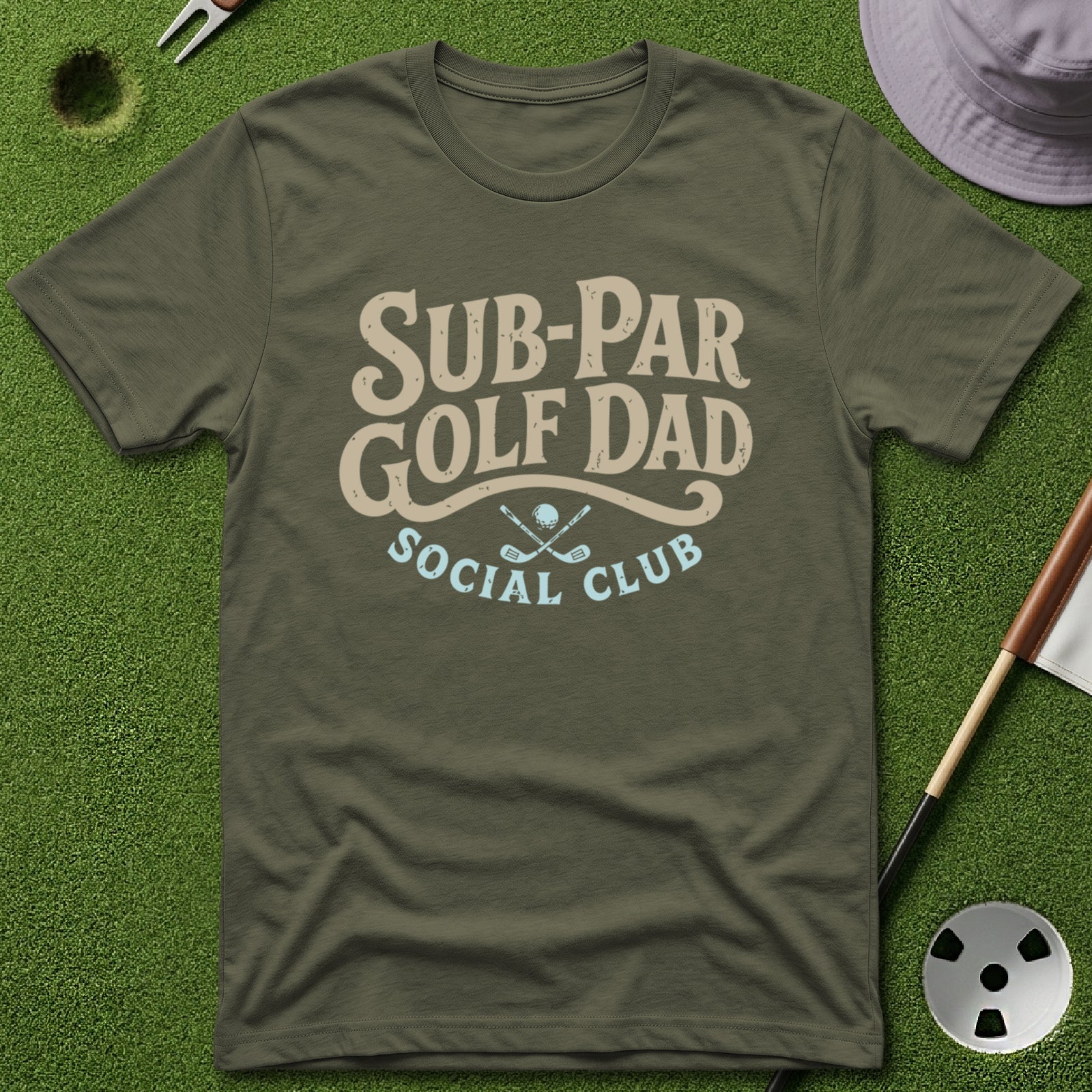 Sub-Par Golf Dad Social Club T-Shirt