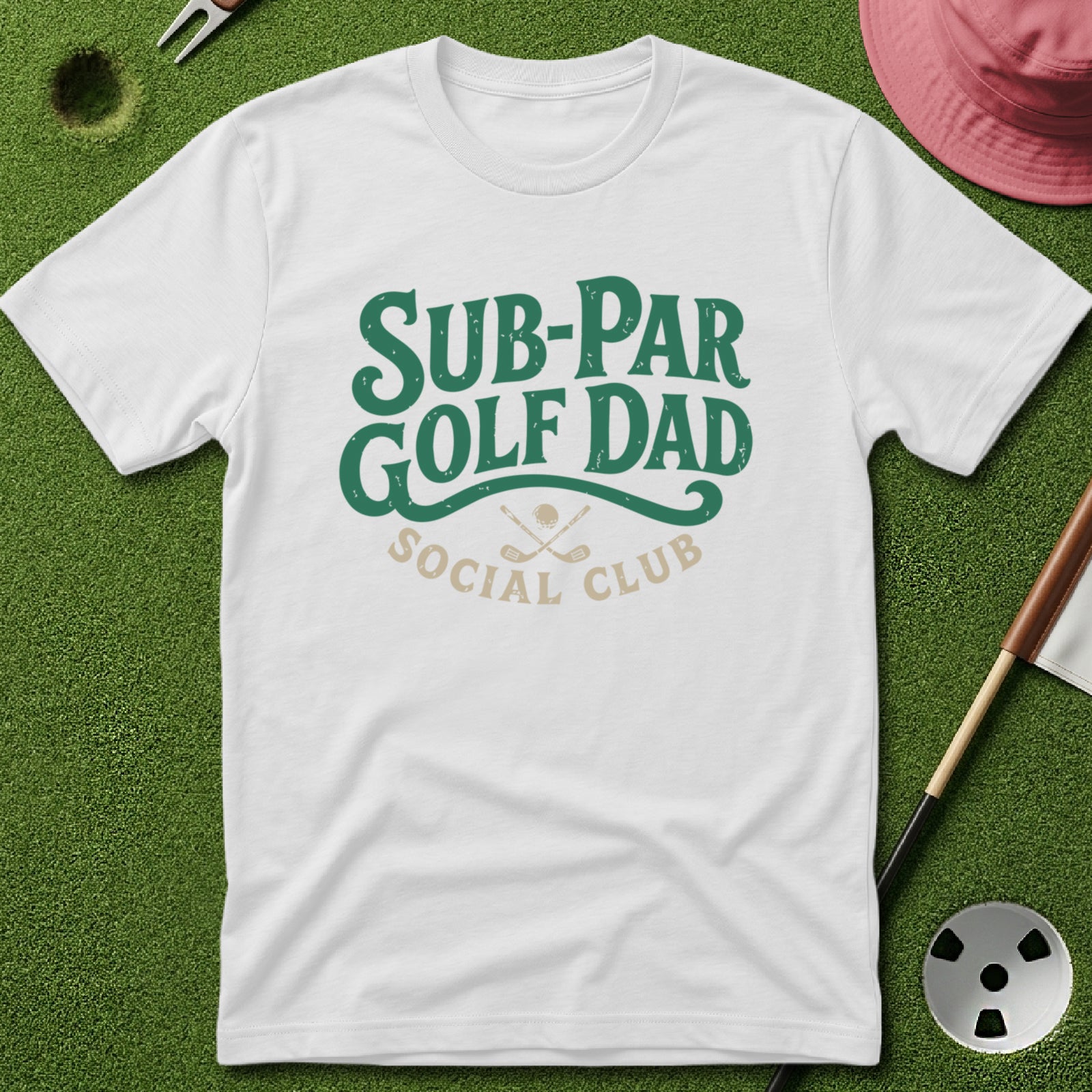 Sub-Par Golf Dad Social Club T-Shirt