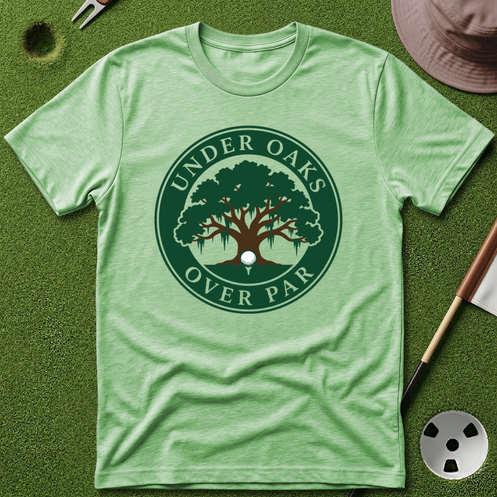 Under Oaks, Over Par T-Shirt