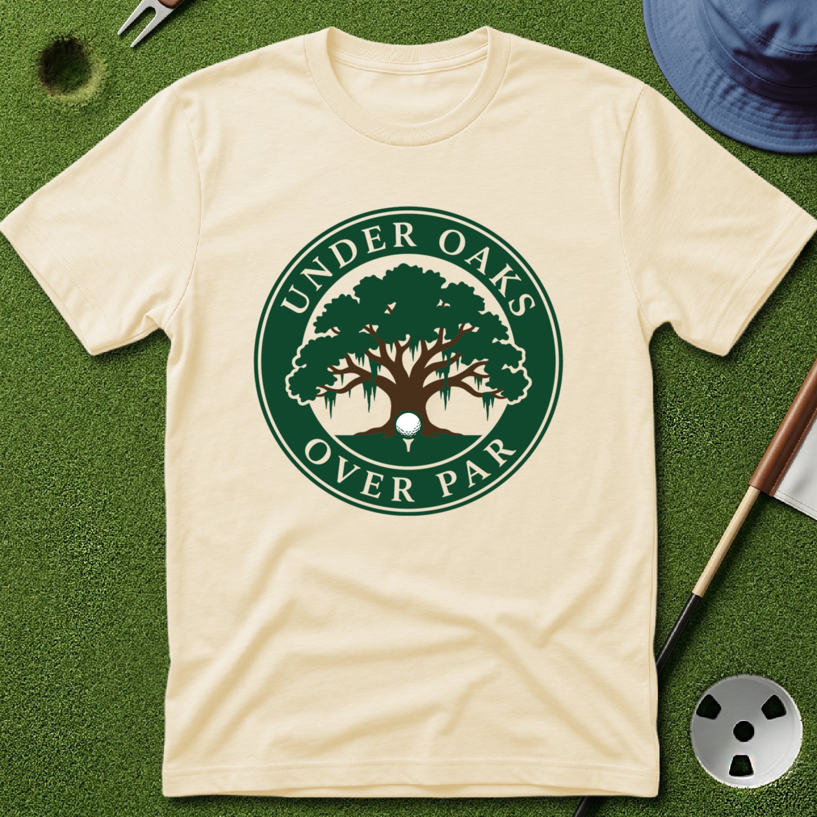 Under Oaks, Over Par T-Shirt