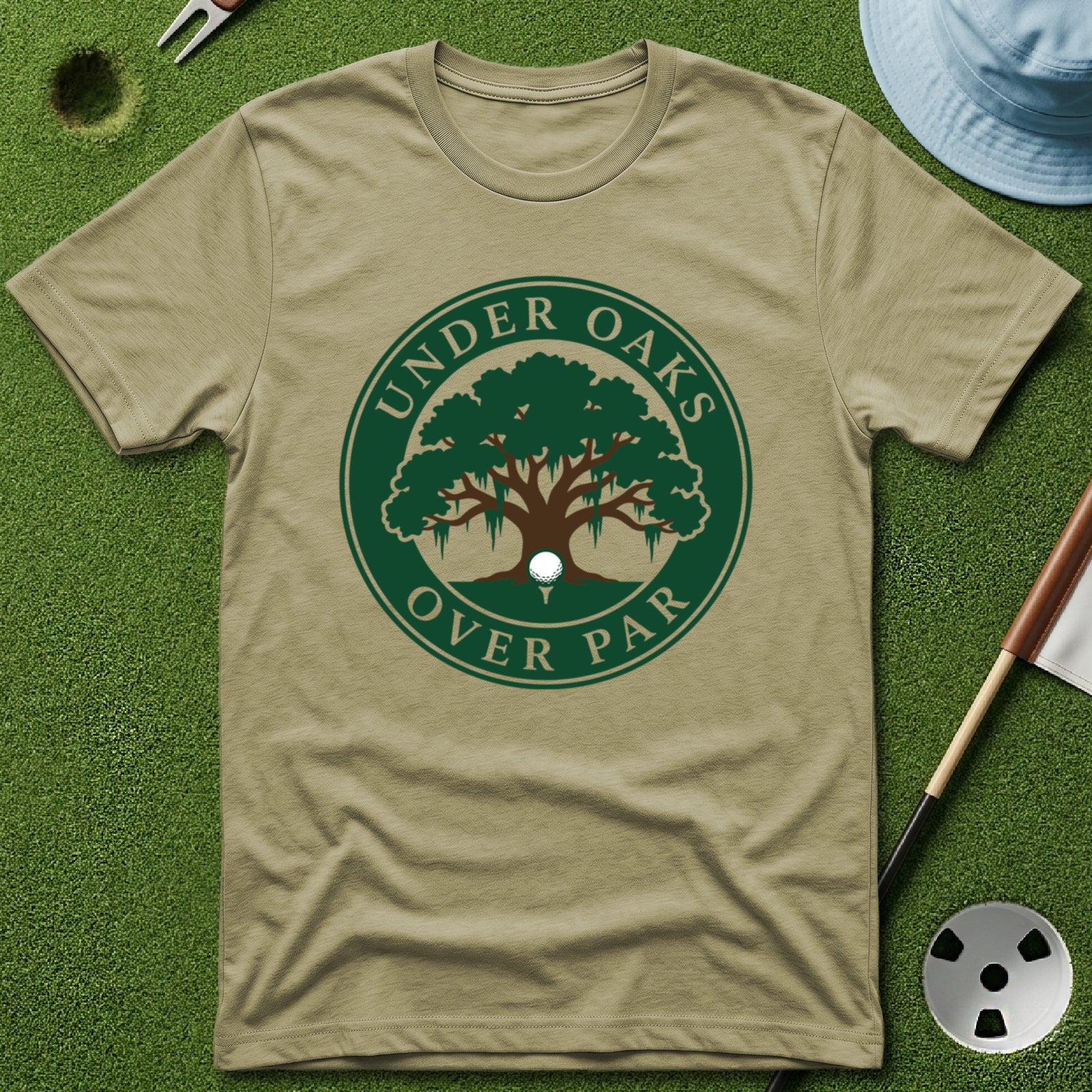 Under Oaks, Over Par T-Shirt