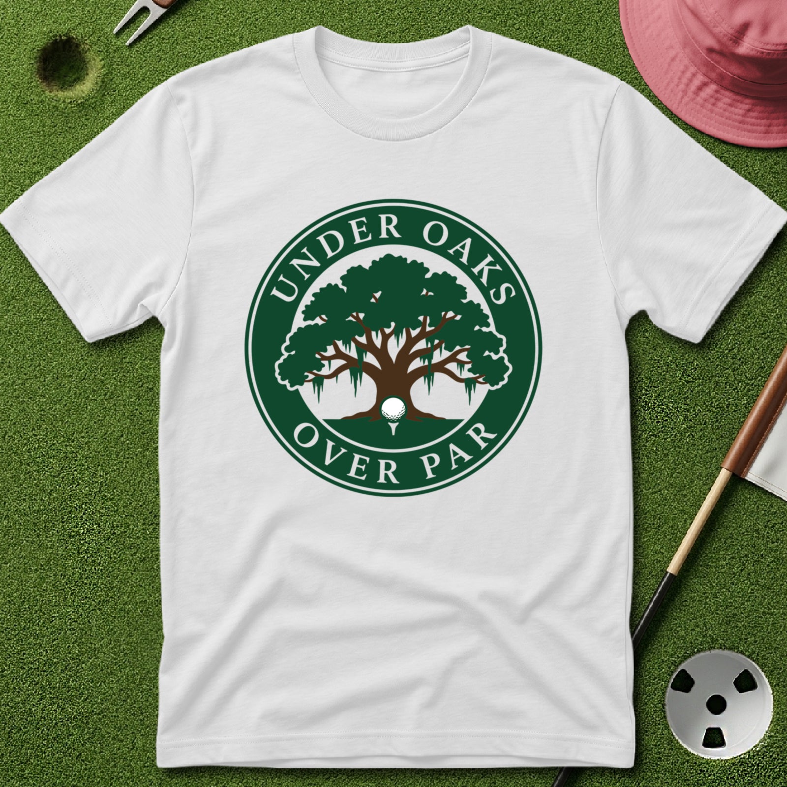 Under Oaks, Over Par T-Shirt