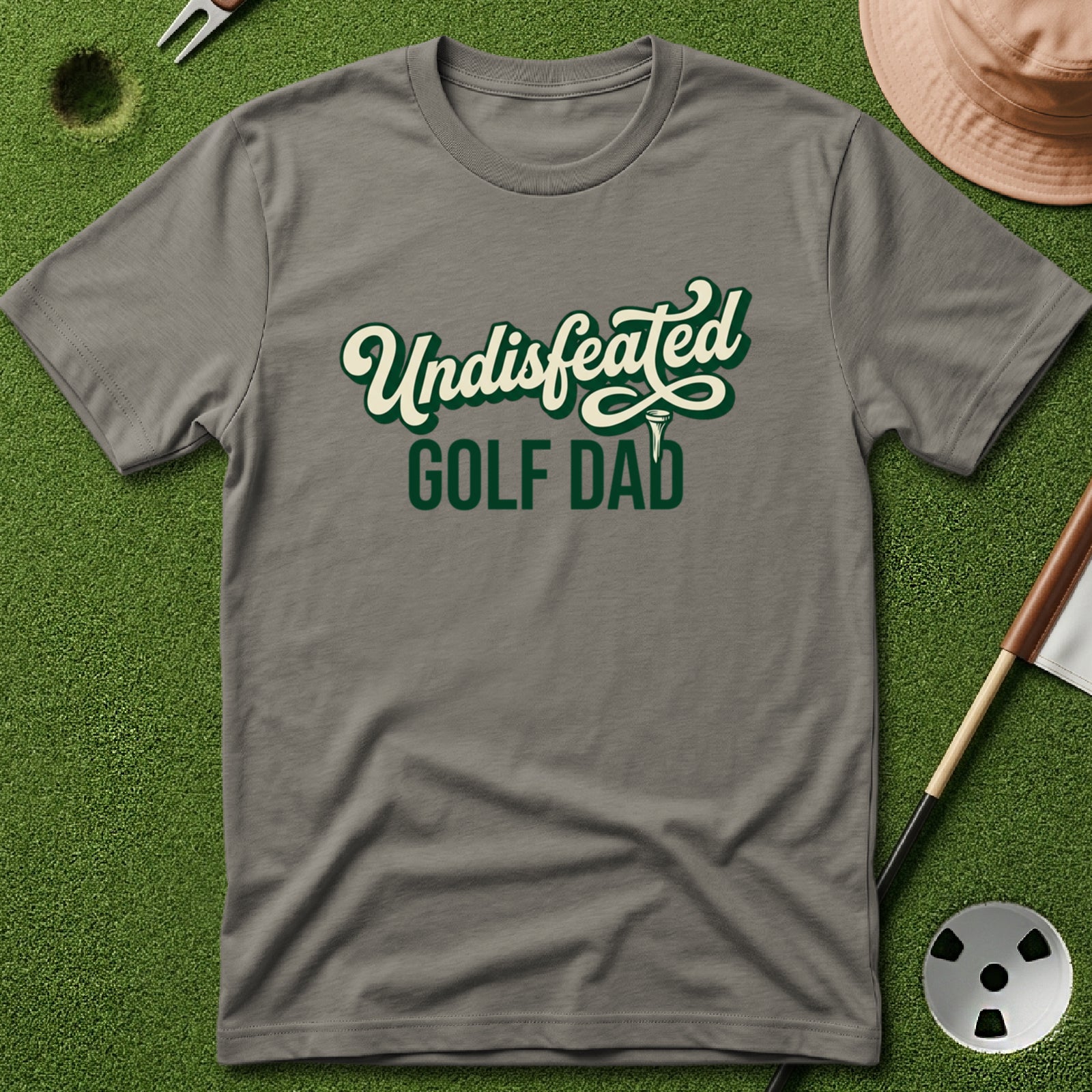 Undisfeated Golf Dad T-Shirt